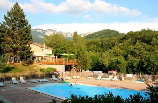 Camping Le Gallo Romain Barbieres Eksteriør billede