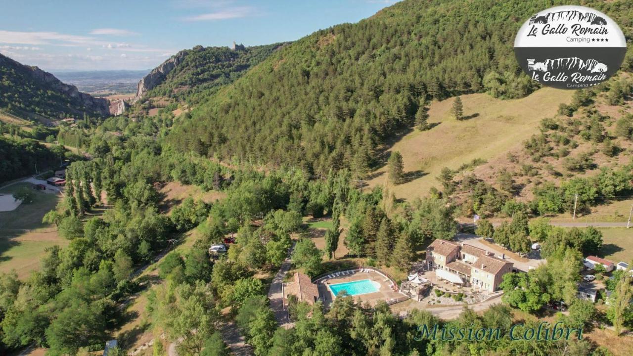 Camping Le Gallo Romain Barbieres Eksteriør billede