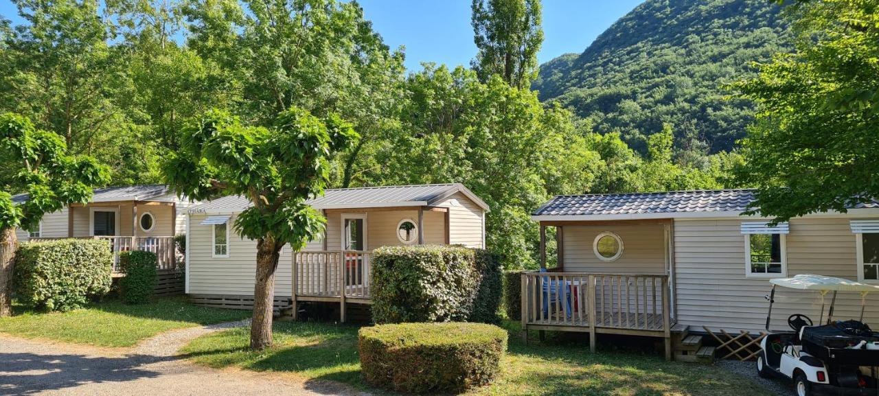 Camping Le Gallo Romain Barbieres Eksteriør billede