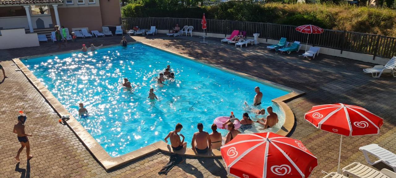 Camping Le Gallo Romain Barbieres Eksteriør billede