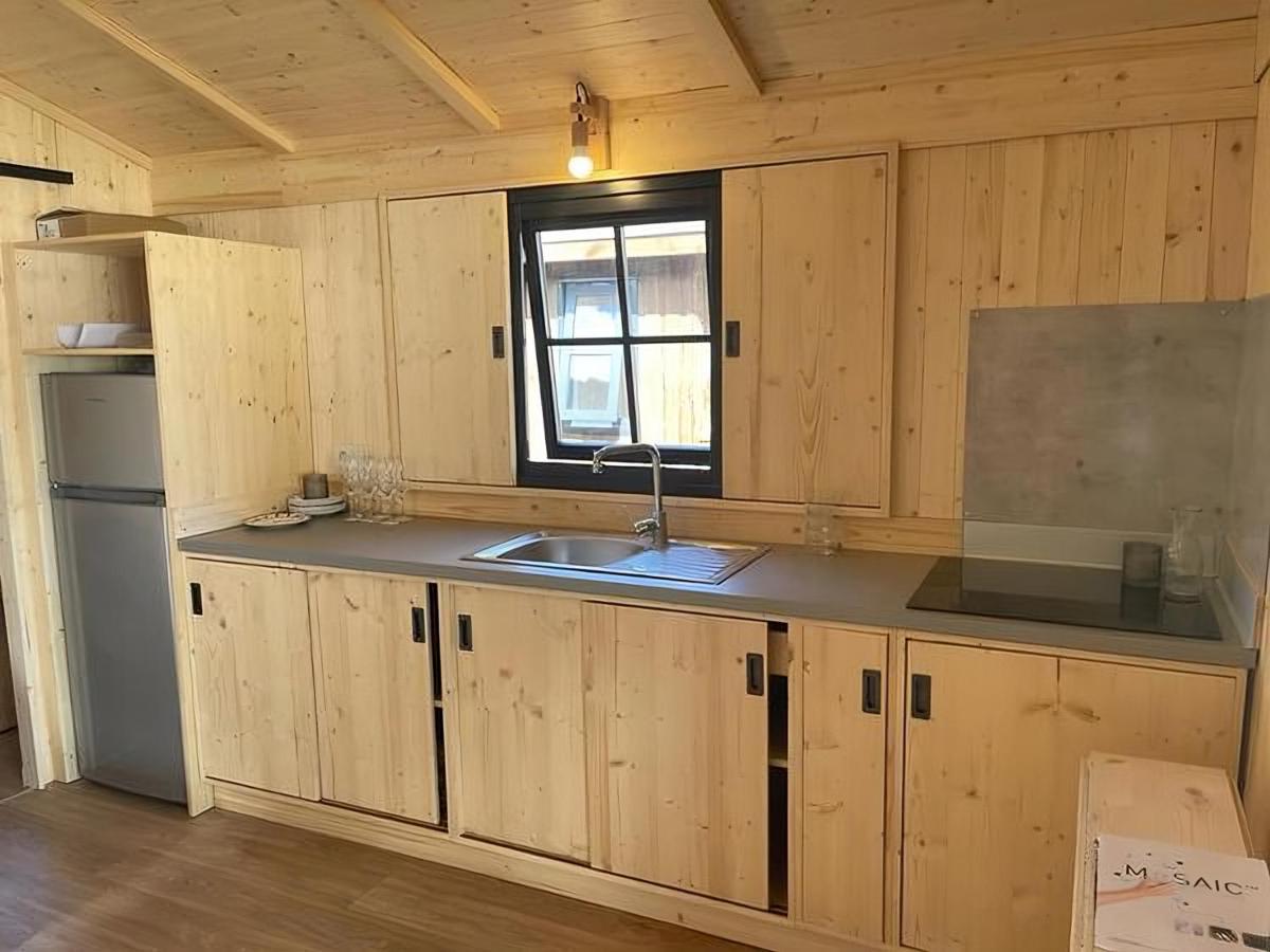 Camping Le Gallo Romain Barbieres Eksteriør billede