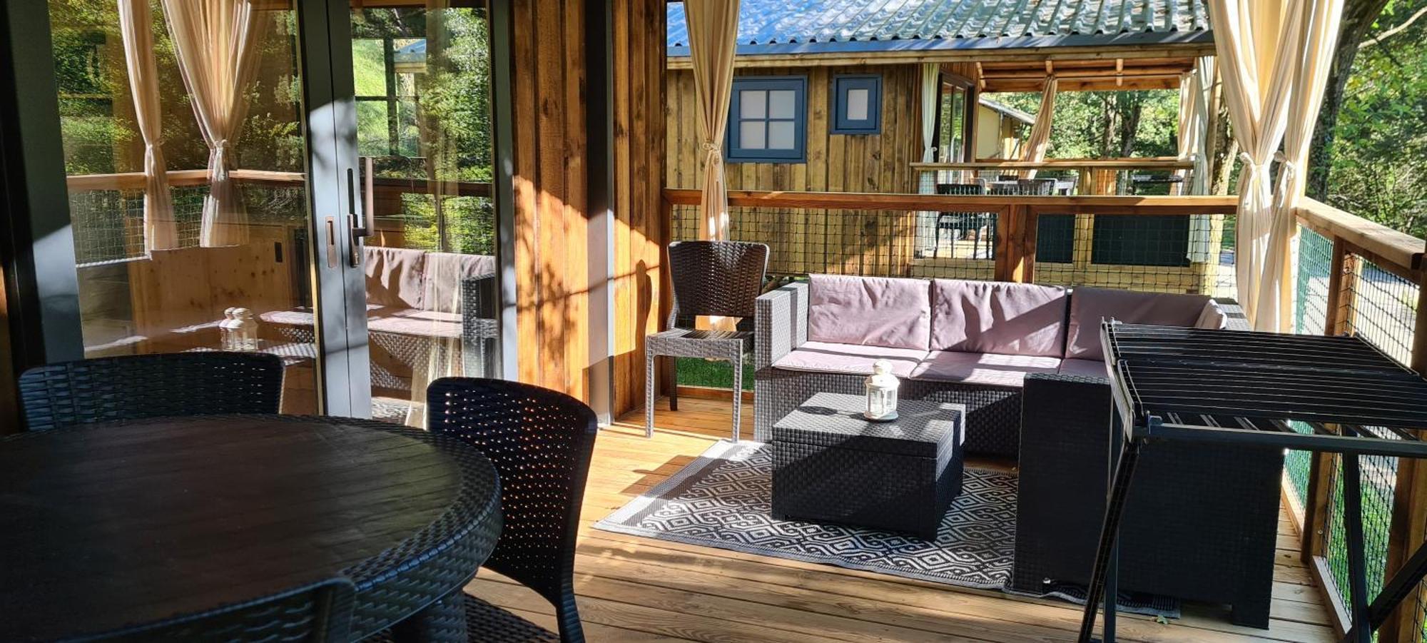 Camping Le Gallo Romain Barbieres Eksteriør billede