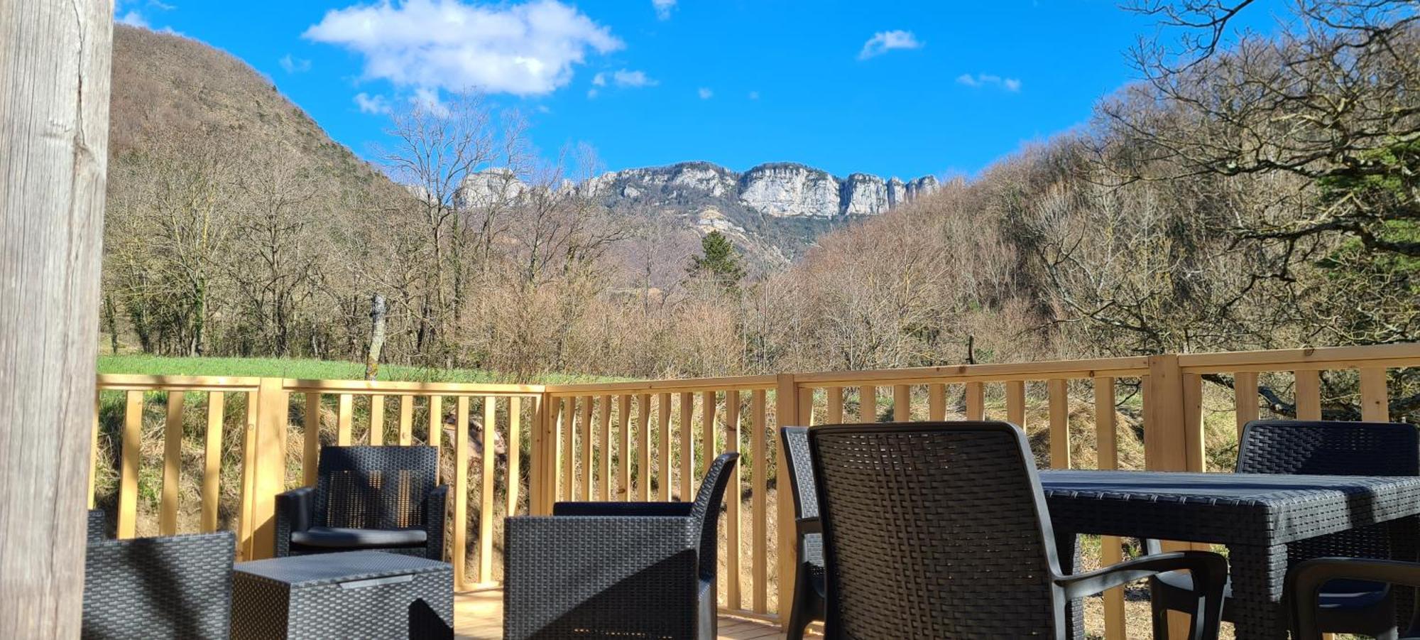 Camping Le Gallo Romain Barbieres Eksteriør billede