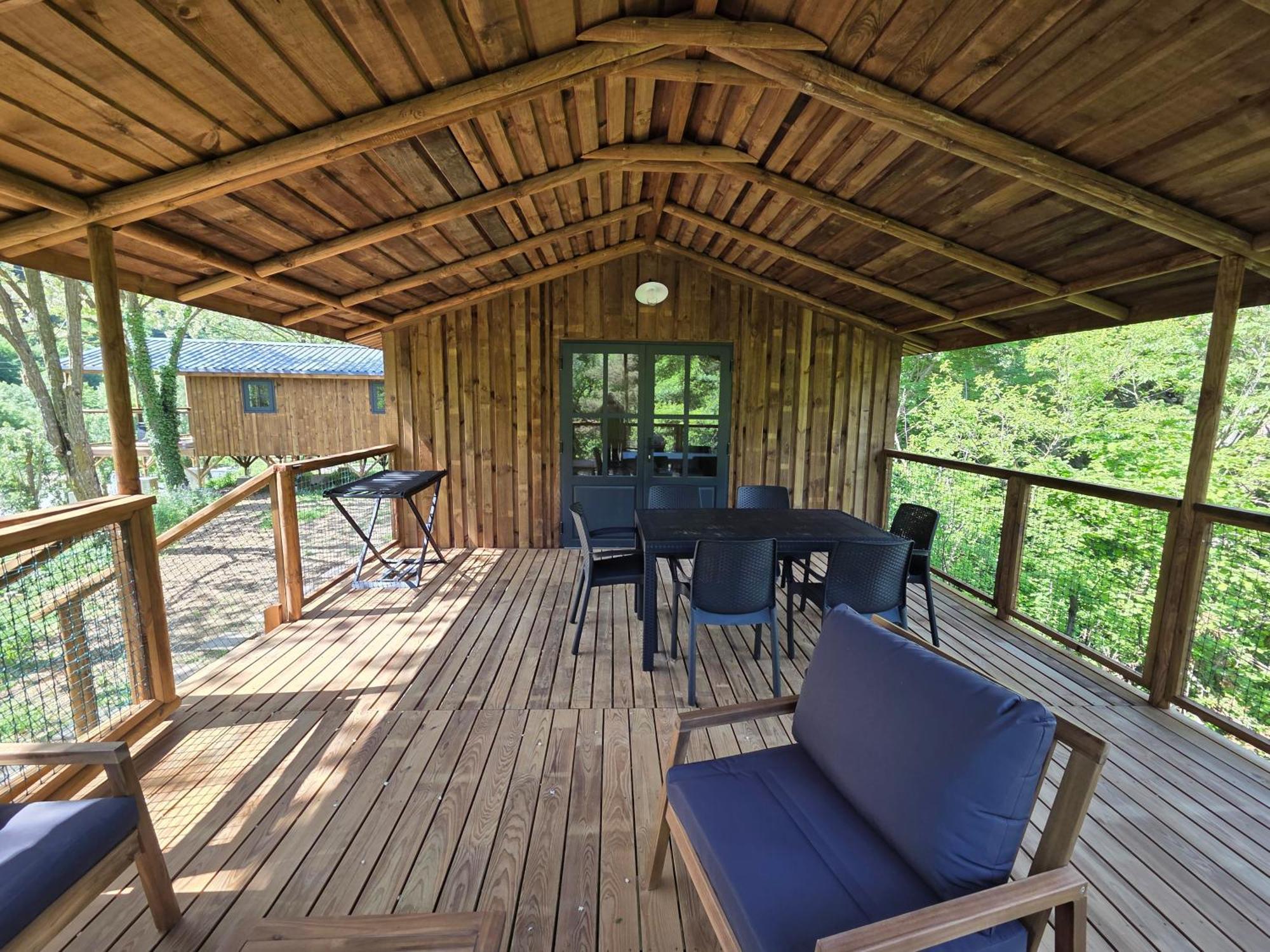 Camping Le Gallo Romain Barbieres Eksteriør billede