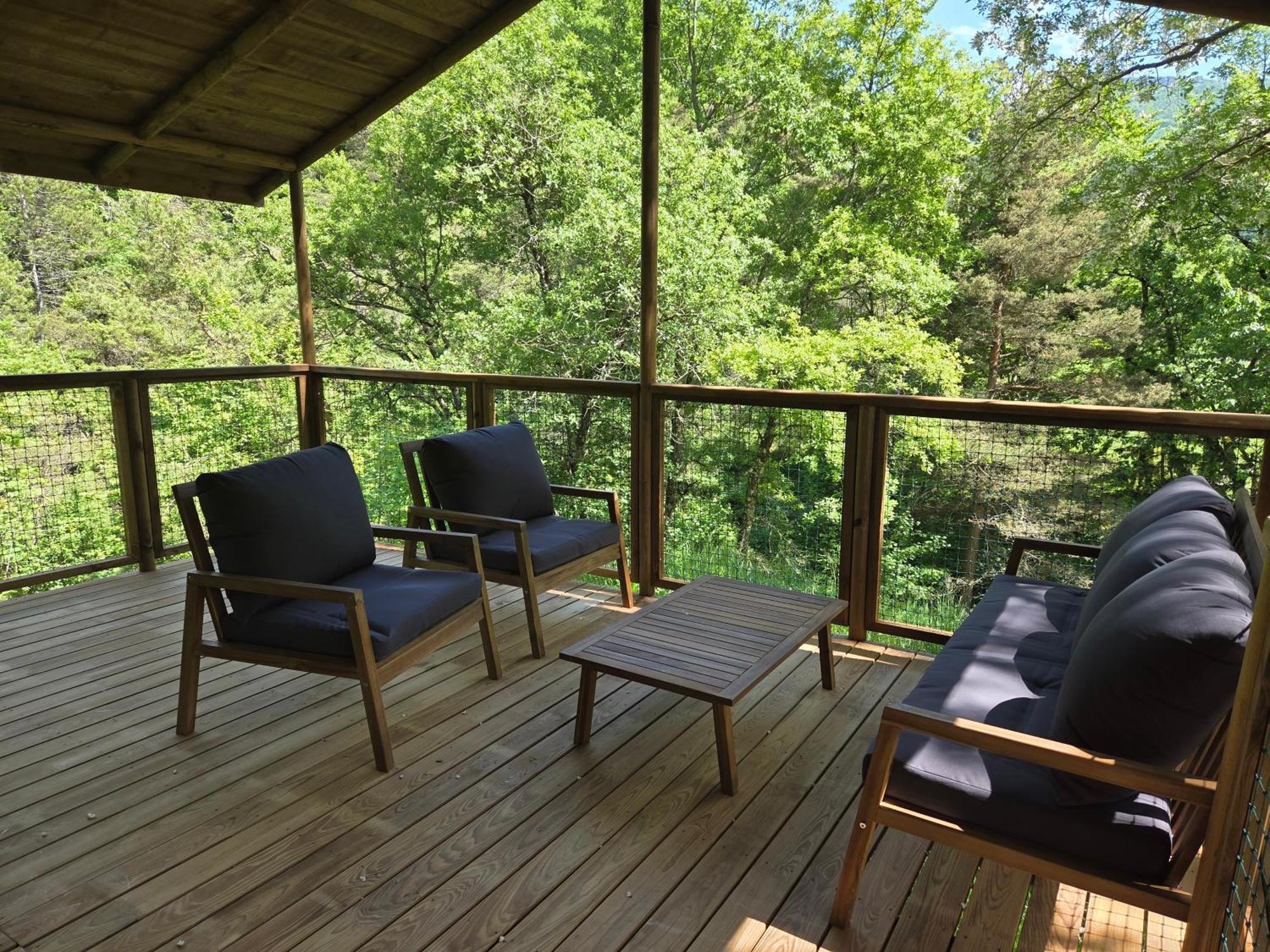 Camping Le Gallo Romain Barbieres Eksteriør billede